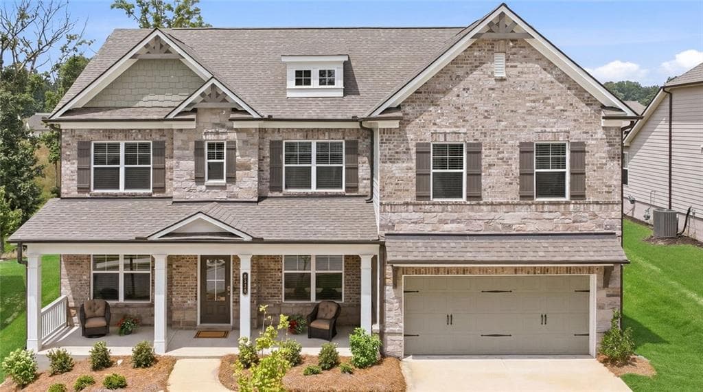 5 bedroom, 4 bathroom, 3,776 sq ft single family residence for sale at 6116 Black Pear Lane, Gainesville, GA 30506 — photo 1 of 54