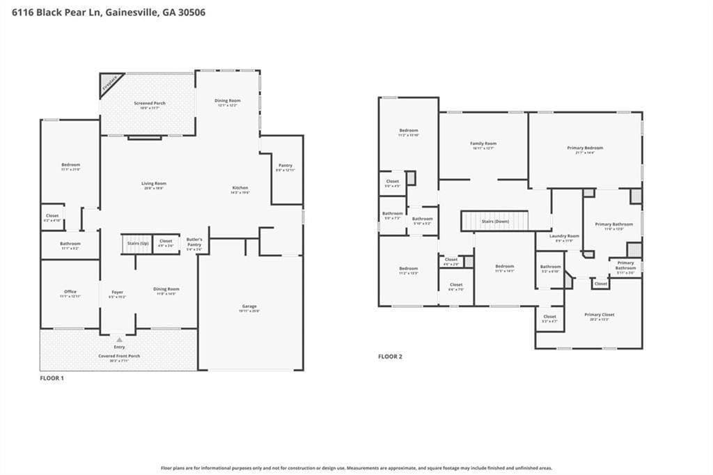5 bedroom, 4 bathroom, 3,776 sq ft single family residence for sale at 6116 Black Pear Lane, Gainesville, GA 30506 — photo 5