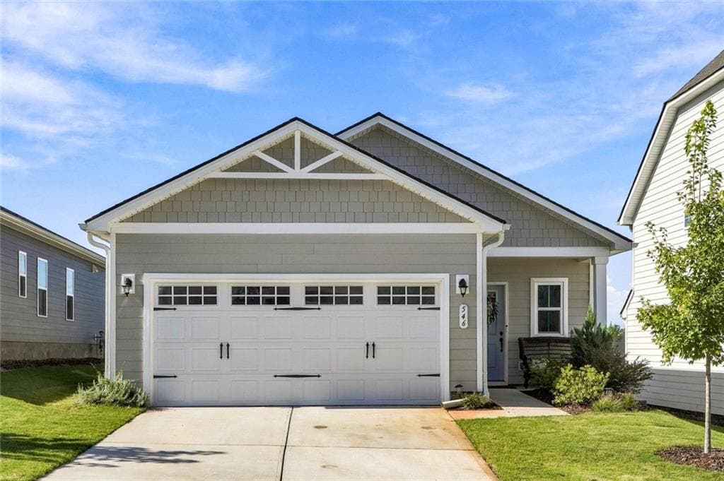 3 bedroom, 2 bathroom, 1,420 sq ft single family residence for sale at 546 Gunter Drive, Hoschton, GA 30043