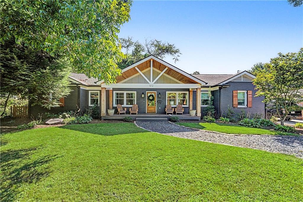 3 bedroom, 3 bathroom, 1,912 sq ft single family residence for sale at 512 Cherokee St NE, Marietta, GA 30060
