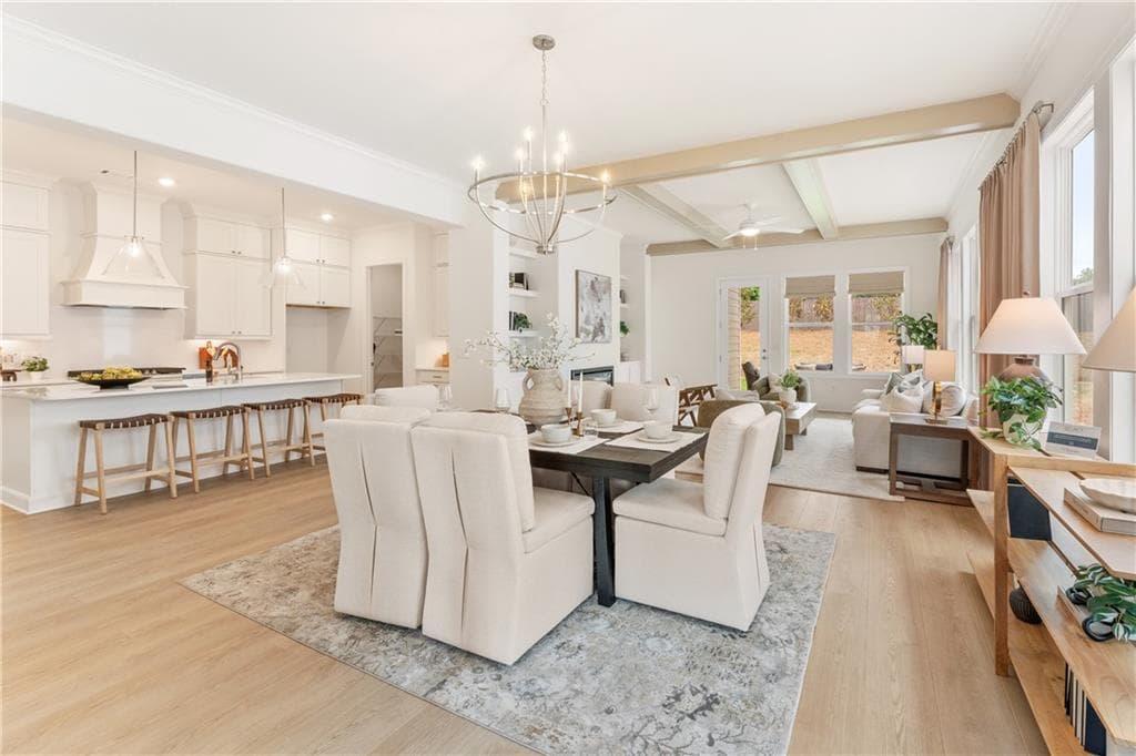 4 bedroom, 4 bathroom, 3,316 sq ft single family residence for sale at 233 Legacy Downs Drive, Canton, GA 30115 — photo 4