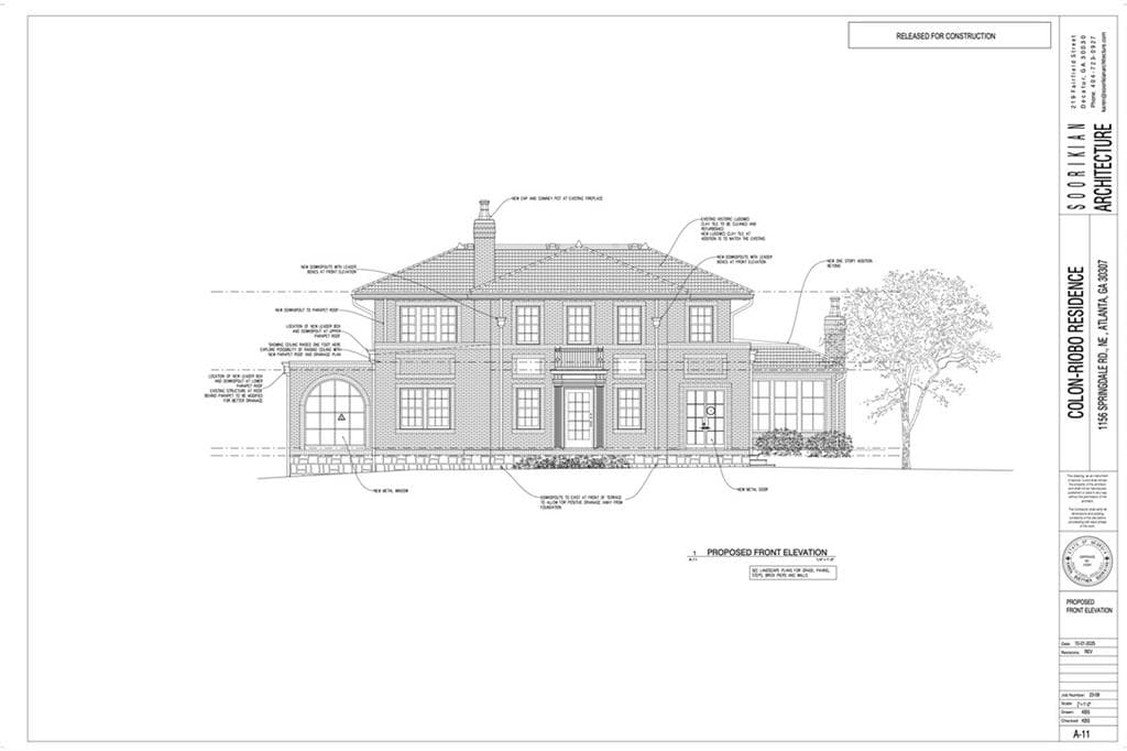 3,342 sq ft single family residence for sale at 1156 Springdale Road, Atlanta, GA 30306 — photo 3