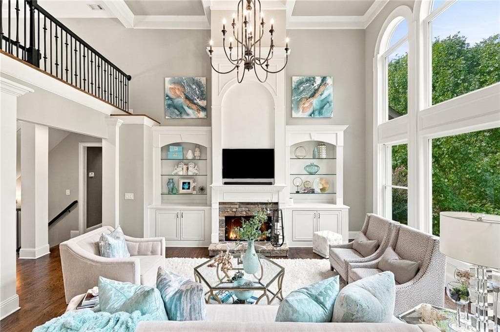 5 bedroom, 6 bathroom, 5,360 sq ft single family residence for sale at 14627 Timber Point, Milton, GA 30004 — photo 9