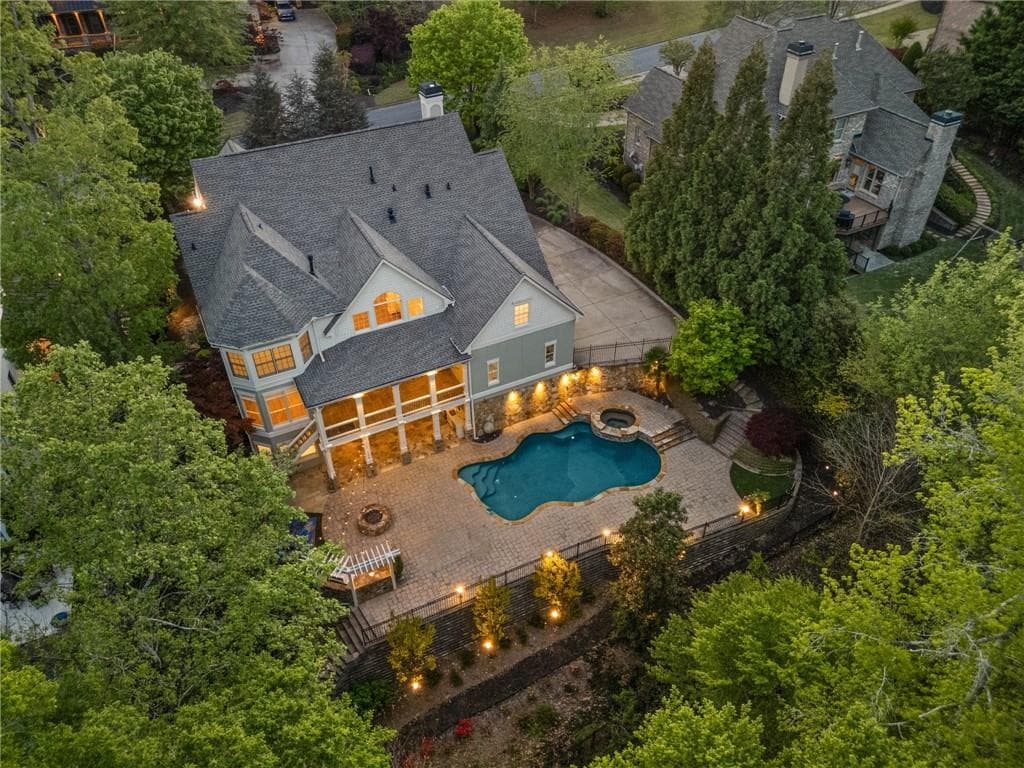 5 bedroom, 6 bathroom, 7,207 sq ft home for sale at 2480 Flint Creek Drive, Cumming, GA