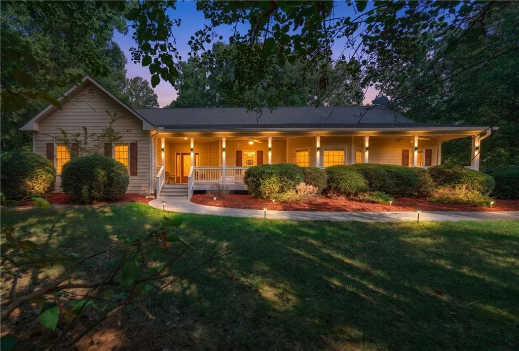 3 bedroom, 3 bathroom, 3,679 sq ft single family residence for sale at 755 Old Hornage Road, Ball Ground, GA 30107