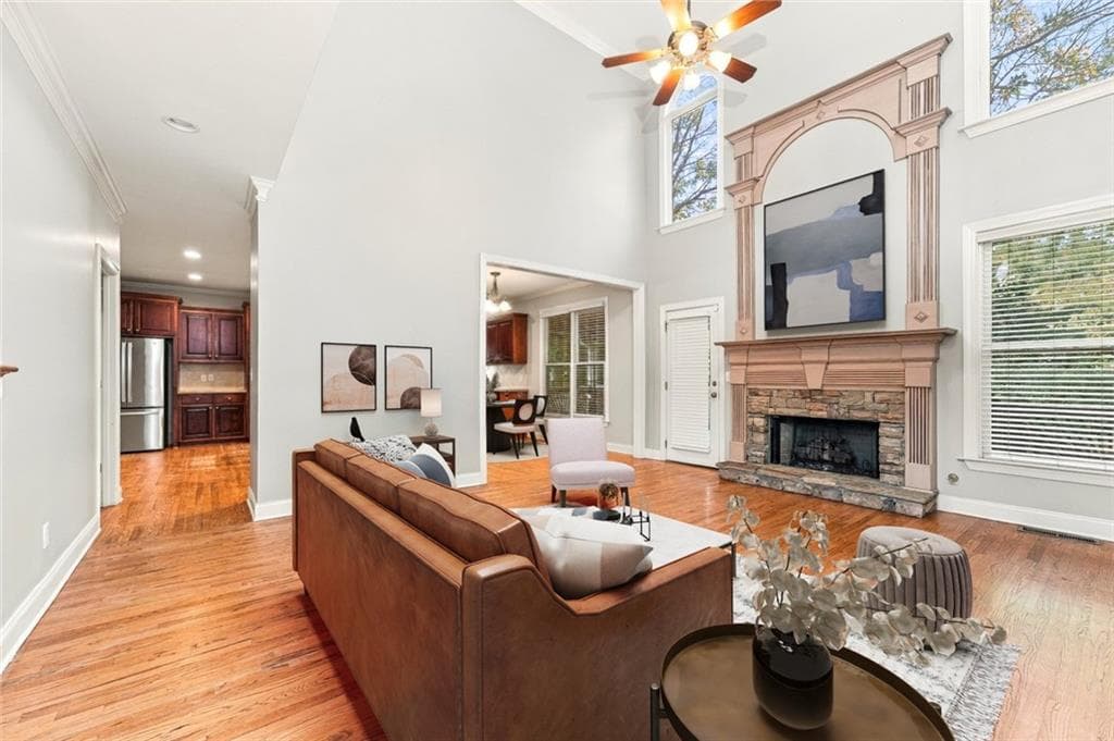 5 bedroom, 4 bathroom, 4,686 sq ft single family residence for sale at 2090 Misty Oaks Drive, Buford, GA 30519 — photo 3