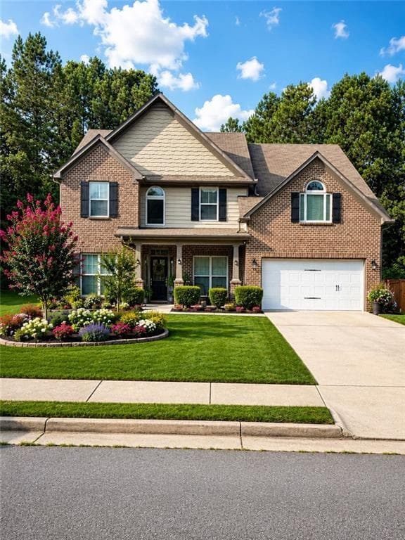 5 bedroom, 3 bathroom, 2,784 sq ft single family residence for sale at 1580 Campbell Ridge Lane, Lawrenceville, GA 30045