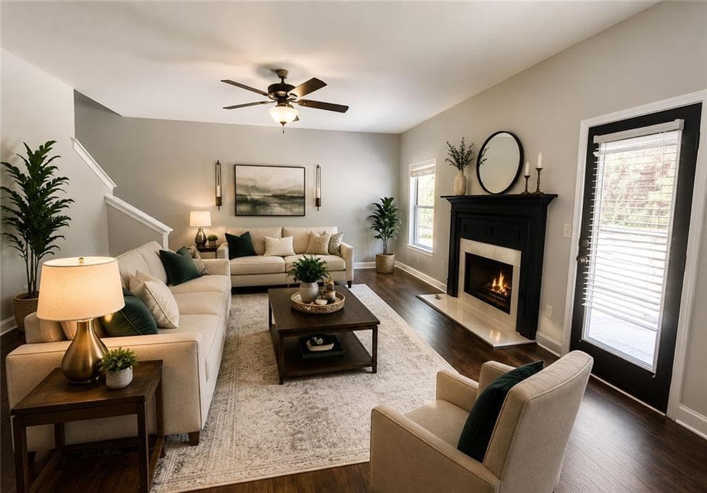 5 bedroom, 3 bathroom, 2,784 sq ft single family residence for sale at 1580 Campbell Ridge Lane, Lawrenceville, GA 30045 — photo 8