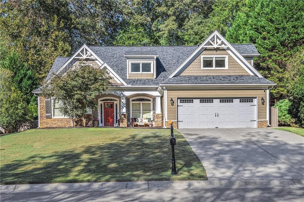 4 bedroom, 2 bathroom, 2,439 sq ft single family residence for sale at 222 S Mountain Brook Way, Ball Ground, GA 30107 — photo 2