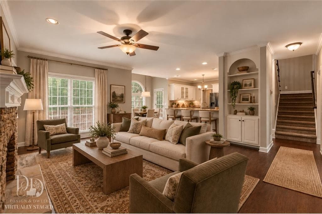5 bedroom, 4 bathroom, 3,363 sq ft single family residence for sale at 4834 Upper Berkshire Road, Flowery Branch, GA 30542 — photo 2
