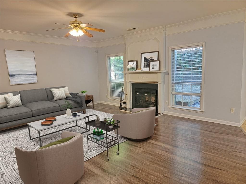 4 bedroom, 3 bathroom, 2,047 sq ft single family residence for sale at 5855 Rives Drive, Alpharetta, GA 30004 — photo 7