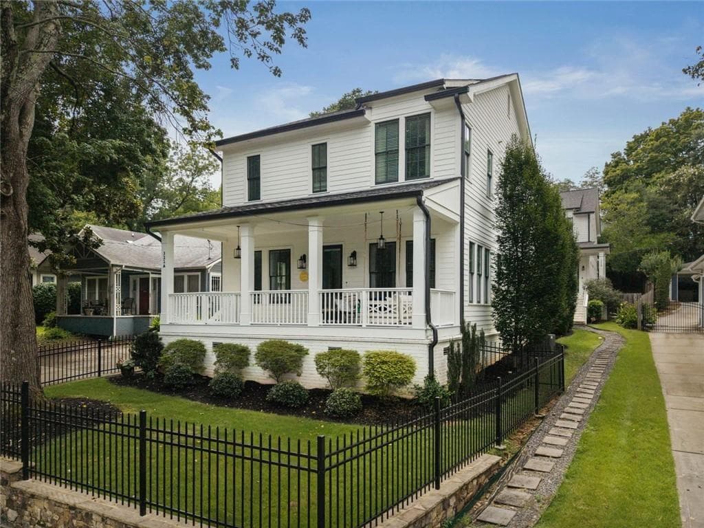 4 bedroom, 3 bathroom, 2,821 sq ft townhouse for sale at 322 Candler Street A, Atlanta, GA 30307