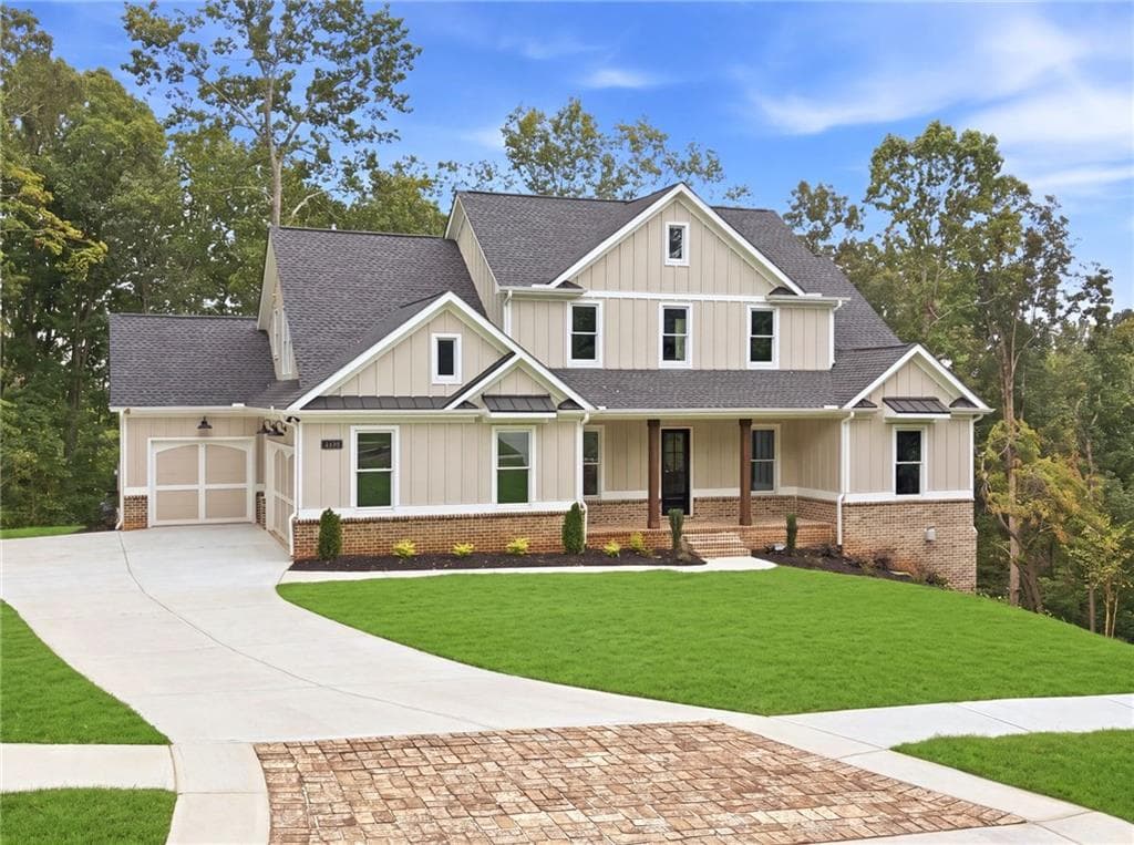 4 bedroom, 4 bathroom, 3,029 sq ft single family residence for sale at 6793 Winding Canyon Road, Flowery Branch, GA 30542