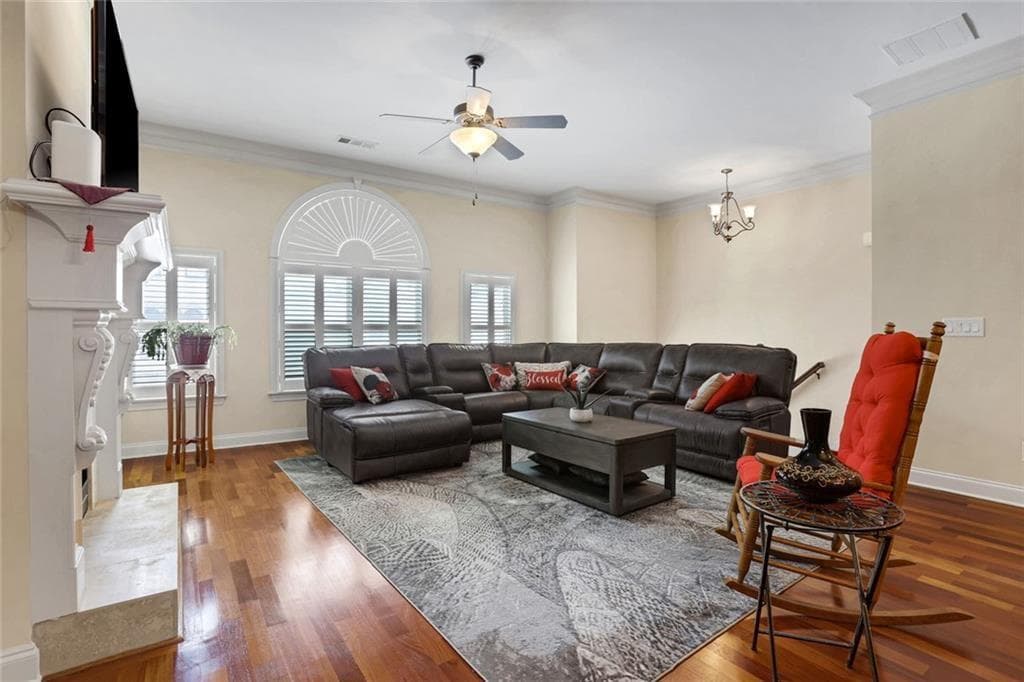 3 bedroom, 4 bathroom, 3,360 sq ft townhouse for sale at 1201 Grassy Oat Lane, Lawrenceville, GA 30045 — photo 2