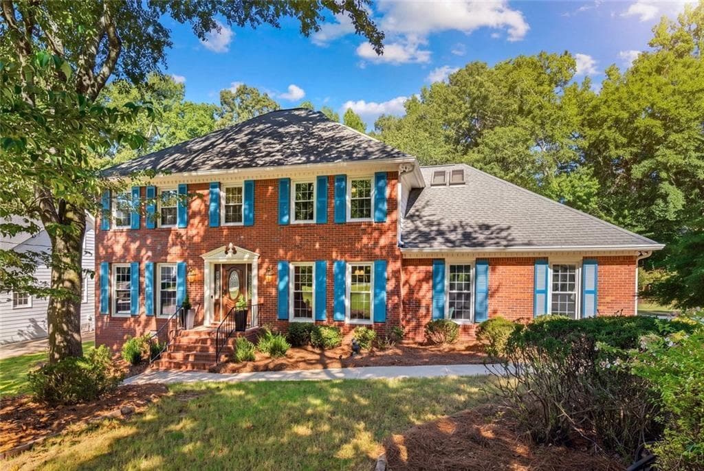 4 bedroom, 3 bathroom, 2,688 sq ft single family residence for sale at 4317 Jones Bridge Circle, Peachtree Corners, GA 30092