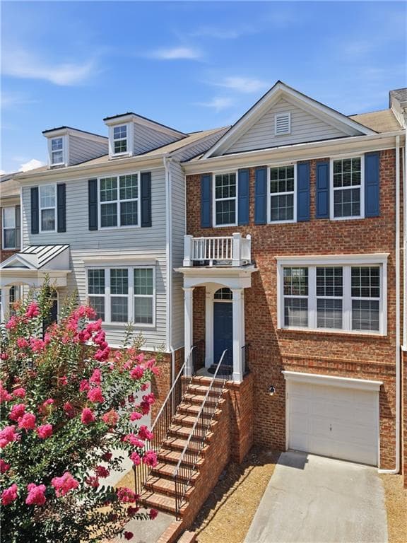 3 bedroom, 4 bathroom, 1,722 sq ft townhouse for sale at 1307 Greychurch Way, Alpharetta, GA 30004