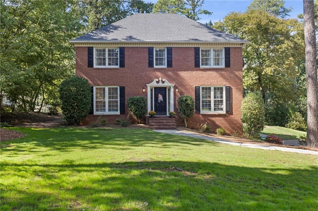 4 bedroom, 3 bathroom, 2,800 sq ft single family residence for sale at 5023 Winford Court, Peachtree Corners, GA 30092