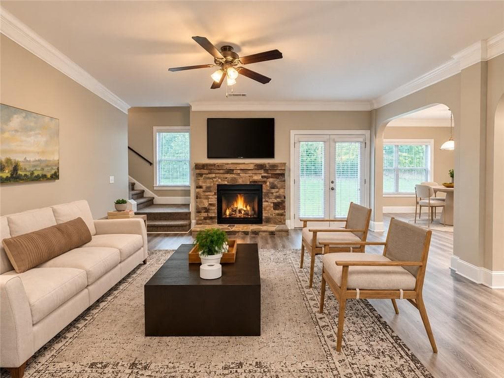 5 bedroom, 4 bathroom, 3,668 sq ft single family residence for sale at 38 Canyon View Drive, Newnan, GA 30265 — photo 10