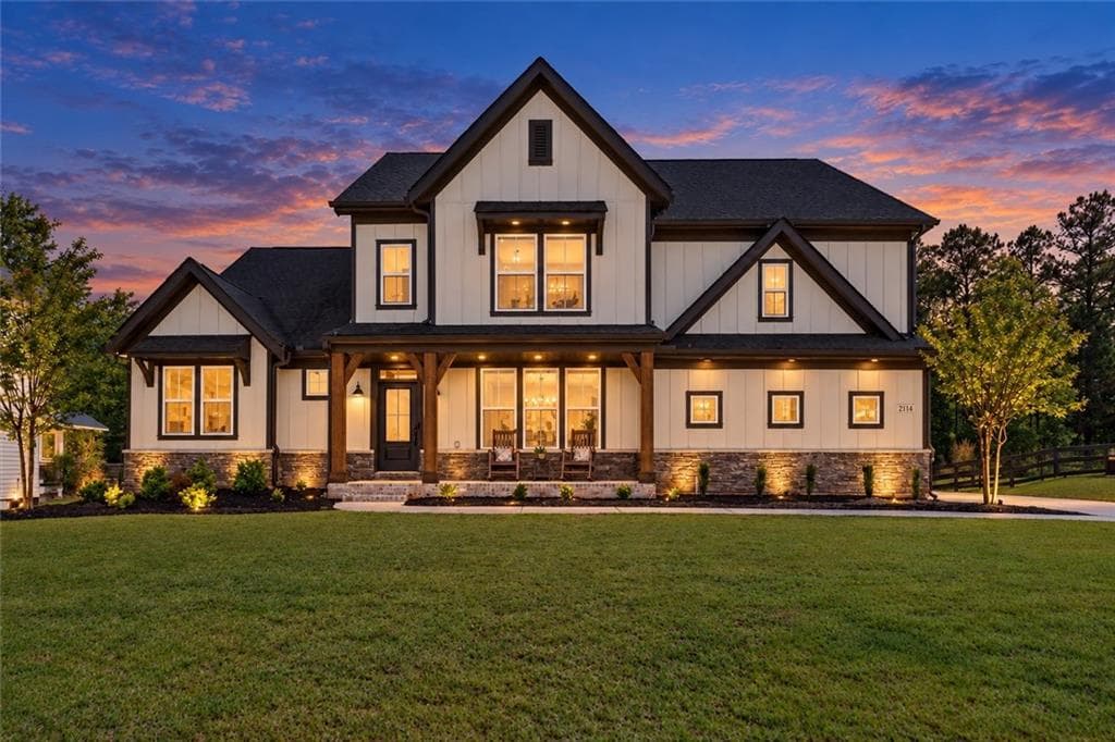 5 bedroom, 5 bathroom, 5,572 sq ft single family residence for sale at 2114 Harmony Drive, Canton, GA 30115