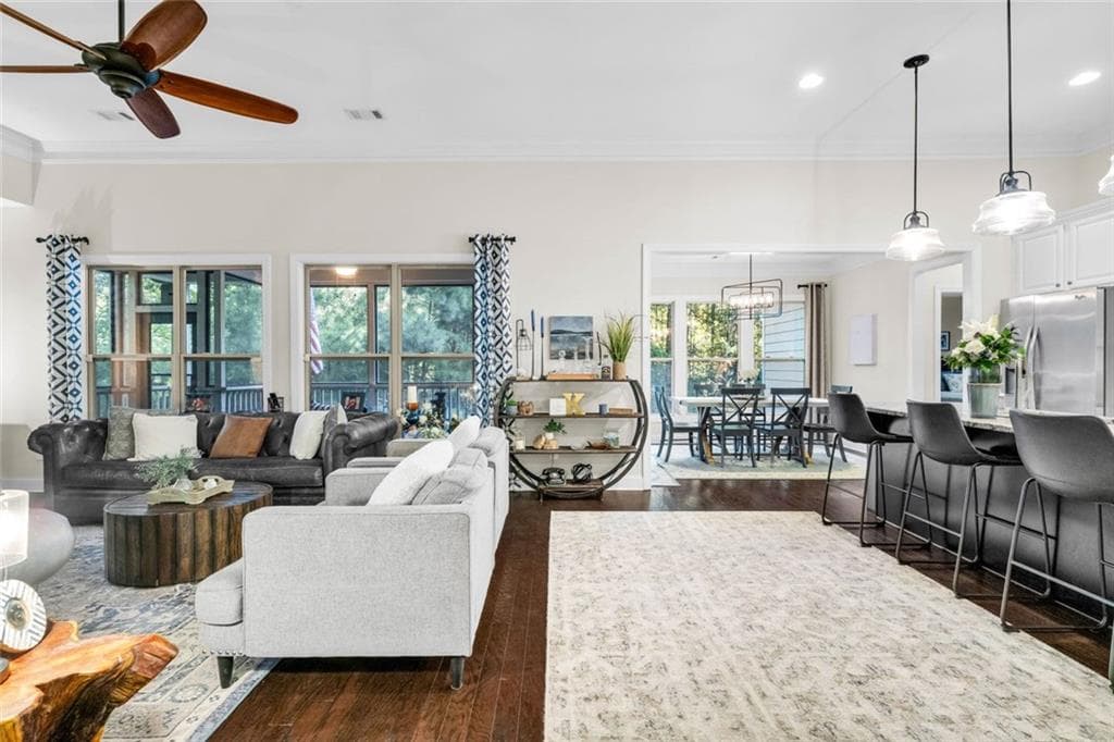 6 bedroom, 5 bathroom, 5,211 sq ft single family residence for sale at 1222 Eagles Creek Court, Acworth, GA 30101 — photo 8