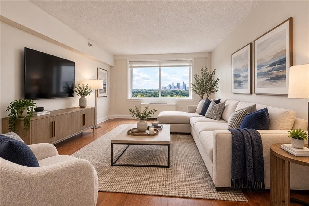 1 bedroom, 1 bathroom, 837 sq ft condominium for sale at 2479 Peachtree Road 1706, Atlanta, GA 30305 — photo 3