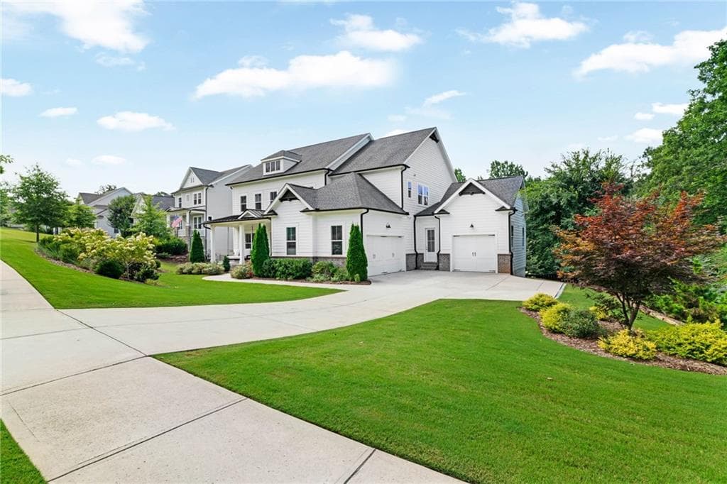 6 bedroom, 6 bathroom, 6,544 sq ft single family residence for sale at 16270 Grand Litchfield Drive, Roswell, GA 30075