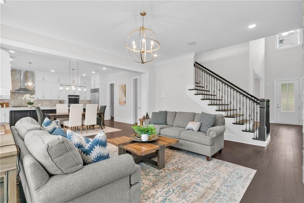 6 bedroom, 6 bathroom, 6,544 sq ft single family residence for sale at 16270 Grand Litchfield Drive, Roswell, GA 30075 — photo 9
