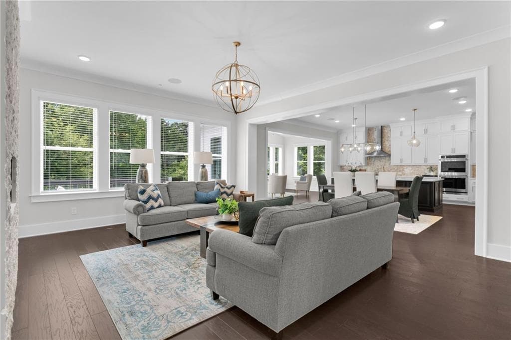 6 bedroom, 6 bathroom, 6,544 sq ft single family residence for sale at 16270 Grand Litchfield Drive, Roswell, GA 30075 — photo 10