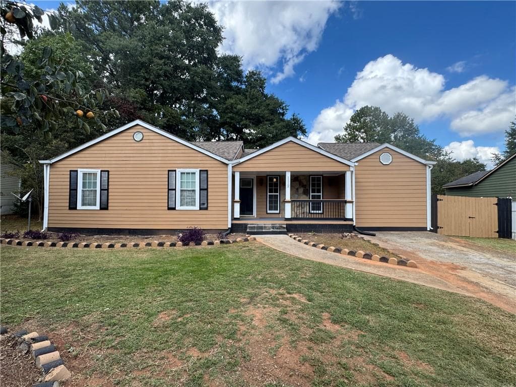 4 bedroom, 2 bathroom, 2,047 sq ft single family residence for sale at 1112 Reynolds Court, Morrow, GA 30260