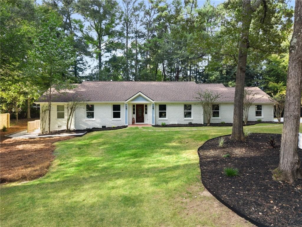 5 bedroom, 4 bathroom, 3,203 sq ft single family residence for sale at 860 Landmark Drive, Sandy Springs, GA 30342
