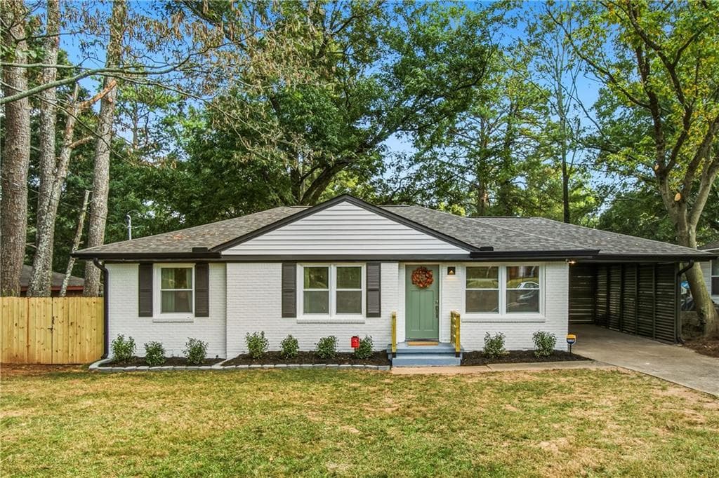 3 bedroom, 2 bathroom, 1,157 sq ft single family residence for sale at 1809 San Gabriel Avenue, Decatur, GA 30032