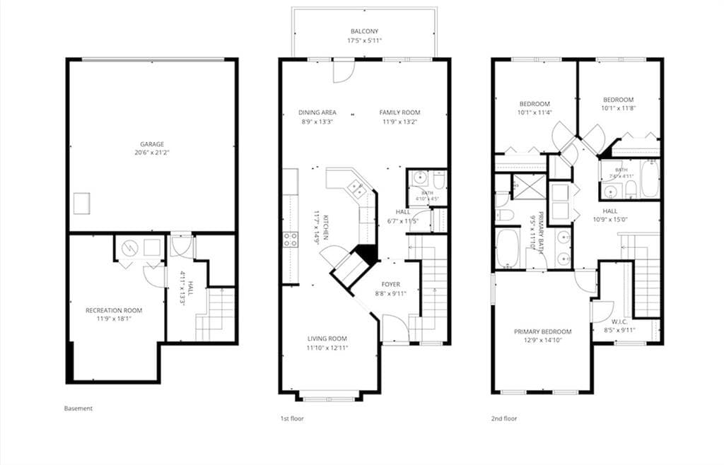3 bedroom, 3 bathroom, 2,059 sq ft townhouse for sale at 2747 Cedar Drive, Lawrenceville, GA 30043 — photo 2
