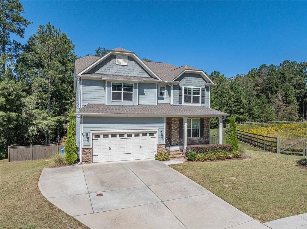 6 bedroom, 5 bathroom, 4,507 sq ft home for sale at 2849 Windsor Knoll Drive, Dacula, GA