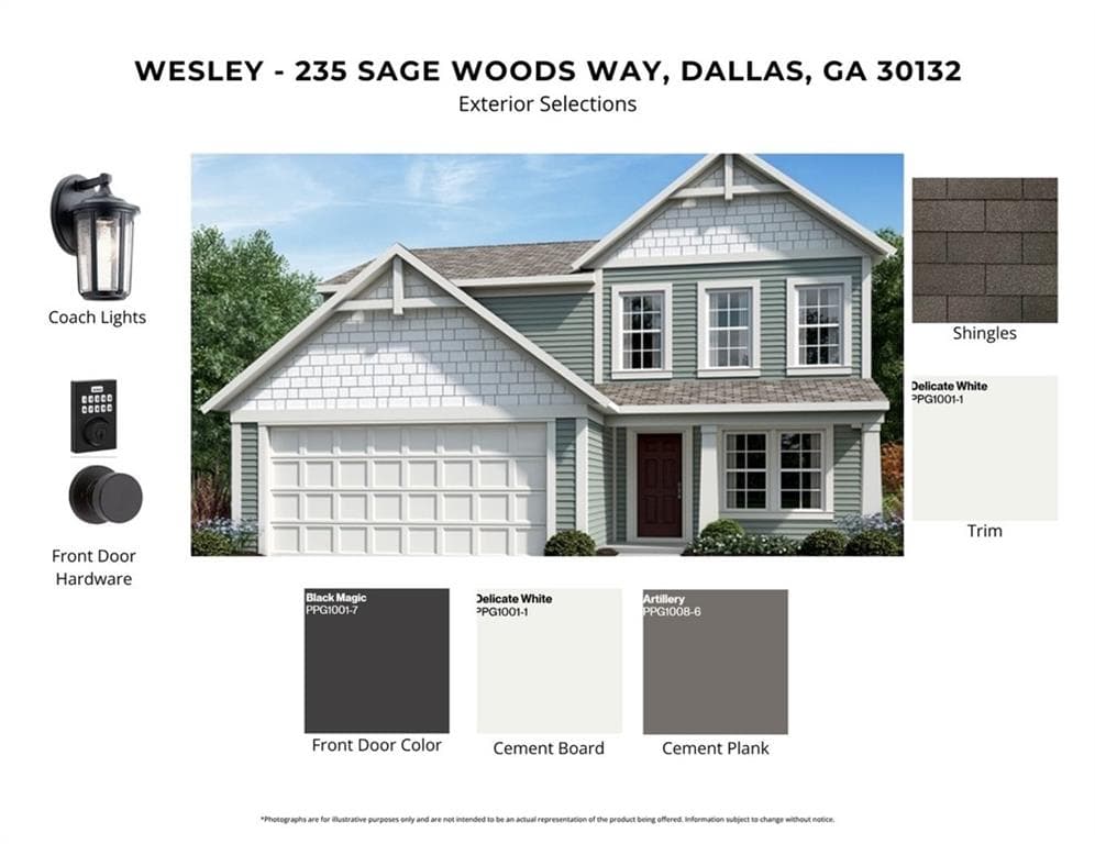 3 bedroom, 3 bathroom, 1,842 sq ft single family residence for sale at 235 Sage Woods Way, Dallas, GA 30132 — photo 3