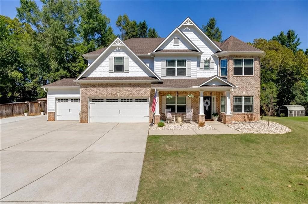 5 bedroom, 3 bathroom, 3,165 sq ft home for sale at 1655 John Adams Court, Jefferson, GA