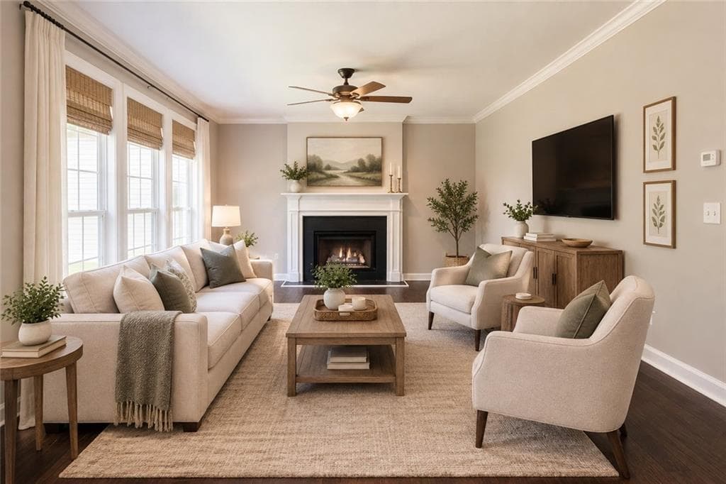5 bedroom, 3 bathroom, 2,998 sq ft single family residence for sale at 601 Grasmere Court, Marietta, GA 30066 — photo 9