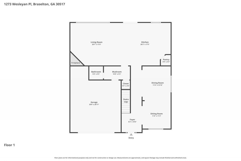 4 bedroom, 4 bathroom, 3,136 sq ft single family residence for sale at 1273 Wesleyan Place, Braselton, GA 30517 — photo 4