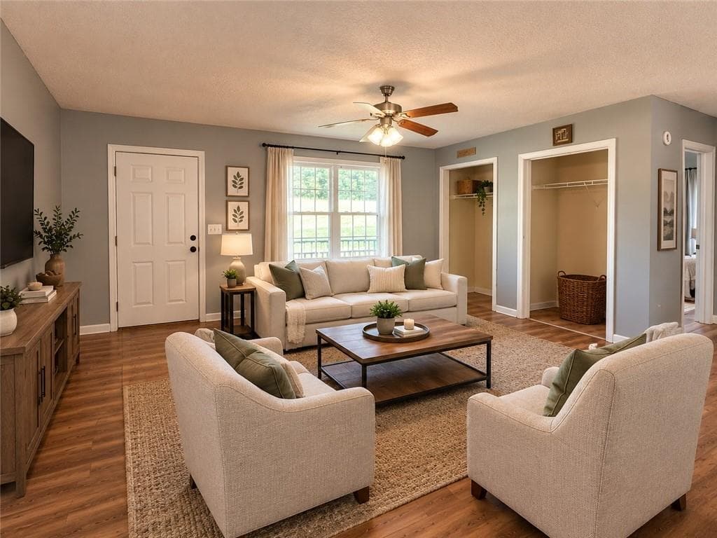 3 bedroom, 2 bathroom, 1,100 sq ft single family residence for sale at 3249 Commerce Road, Jefferson, GA 30549 — photo 2