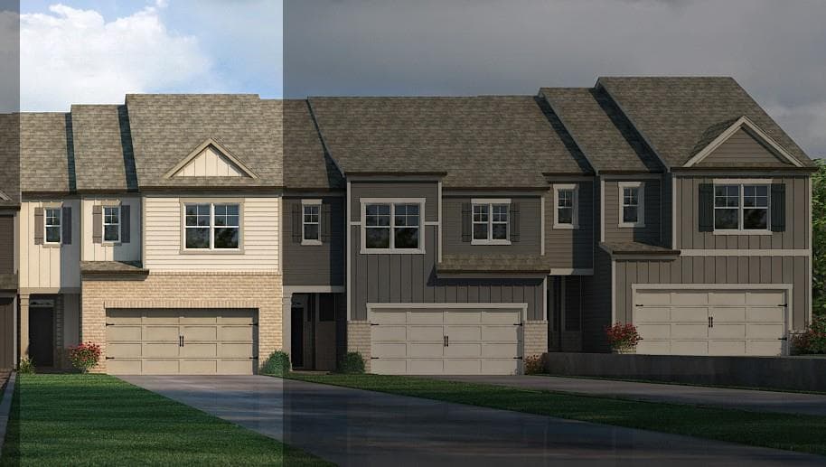 3 bedroom, 3 bathroom, 2,105 sq ft townhouse for sale at 1814 Meadow Green Circle, Gainesville, GA 30501