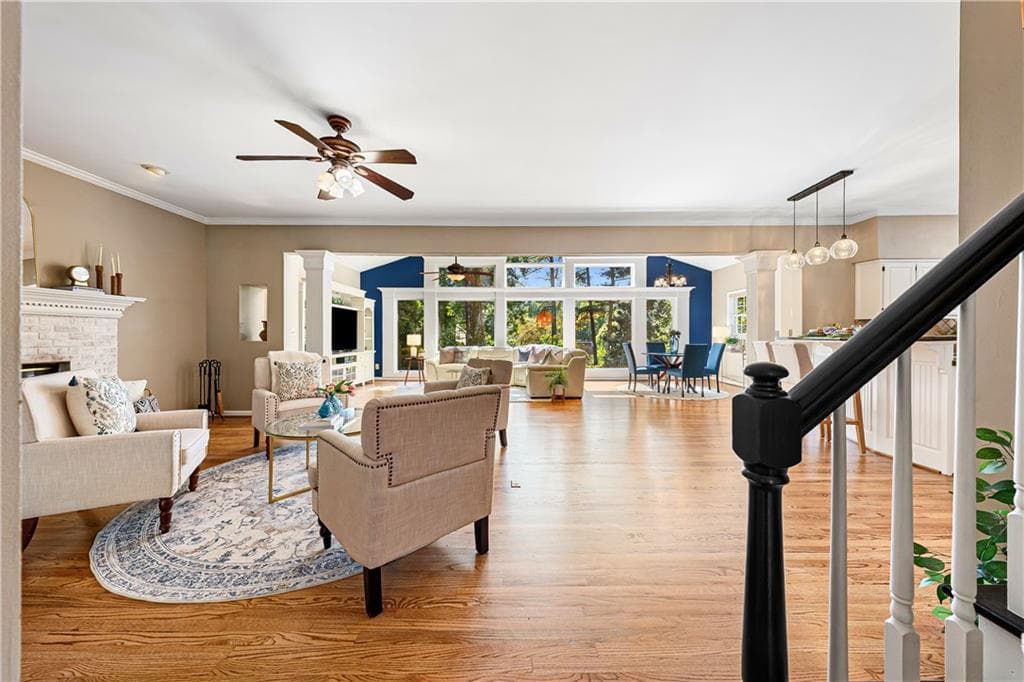 4 bedroom, 3 bathroom, 3,688 sq ft single family residence for sale at 1230 Brook Knoll Place, Lawrenceville, GA 30043 — photo 9