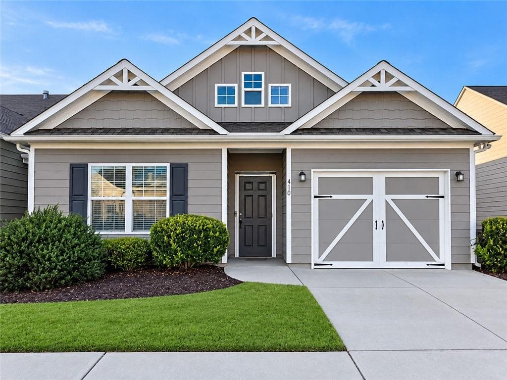 2 bedroom, 2 bathroom, 1,372 sq ft townhouse for sale at 410 Rockview Drive, Canton, GA 30114