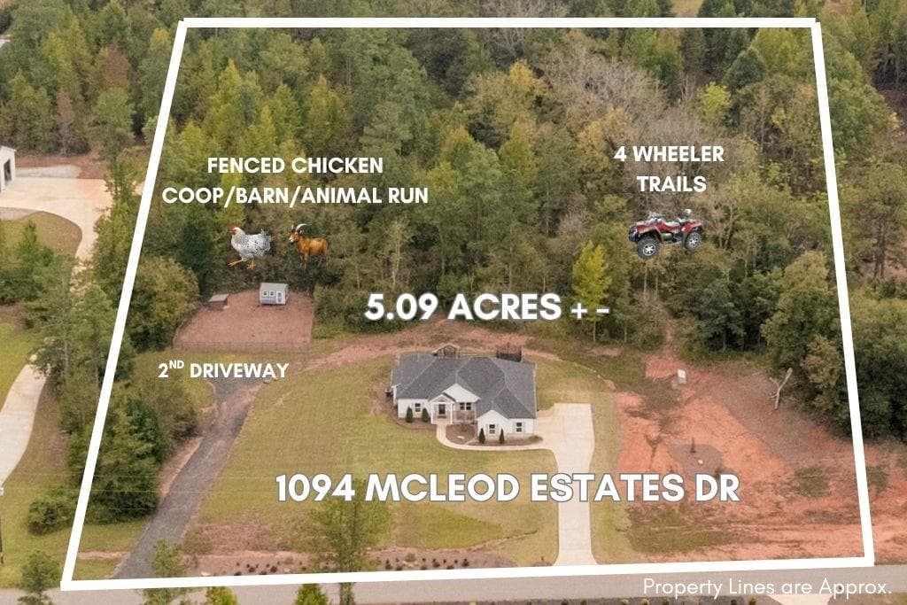 4 bedroom, 2 bathroom, 1,889 sq ft single family residence for sale at 1094 Mcleod Estates Drive, Monroe, GA 30655 — photo 2