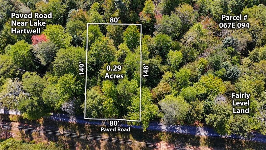 unimproved land for sale at 161 Apache Trail, Martin, GA 30557