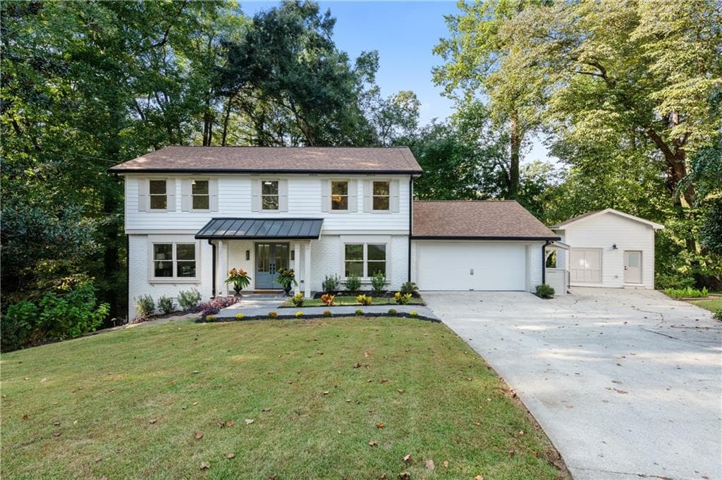 5 bedroom, 4 bathroom, 3,640 sq ft single family residence for sale at 3621 Wood Valley Court, Brookhaven, GA 30319