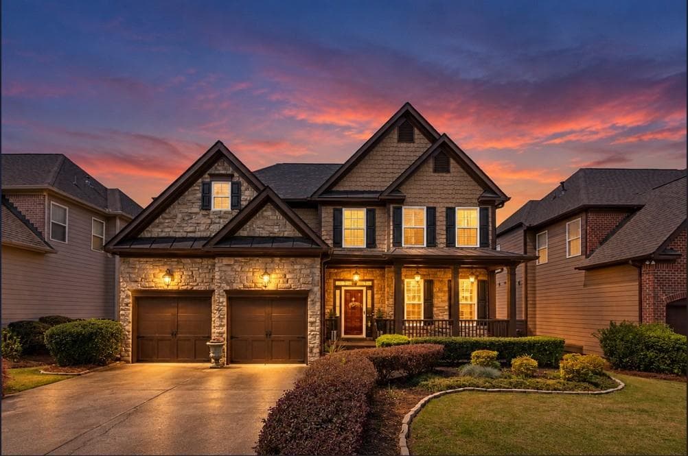 6 bedroom, 6 bathroom, 5,200 sq ft home for sale at 3180 The Commons Drive, Cumming, GA