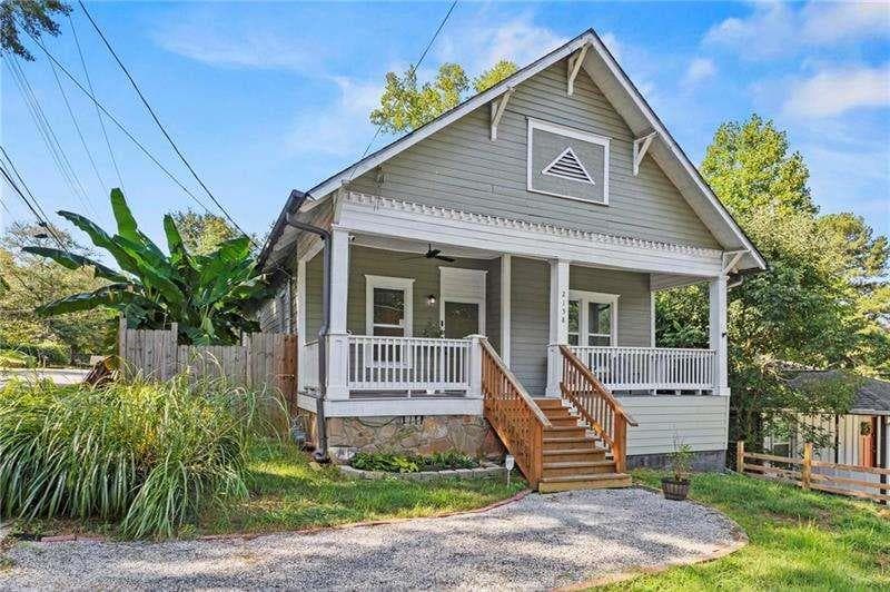 3 bedroom, 2 bathroom, 1,052 sq ft home for sale at 2158 Wingate Street, Atlanta, GA