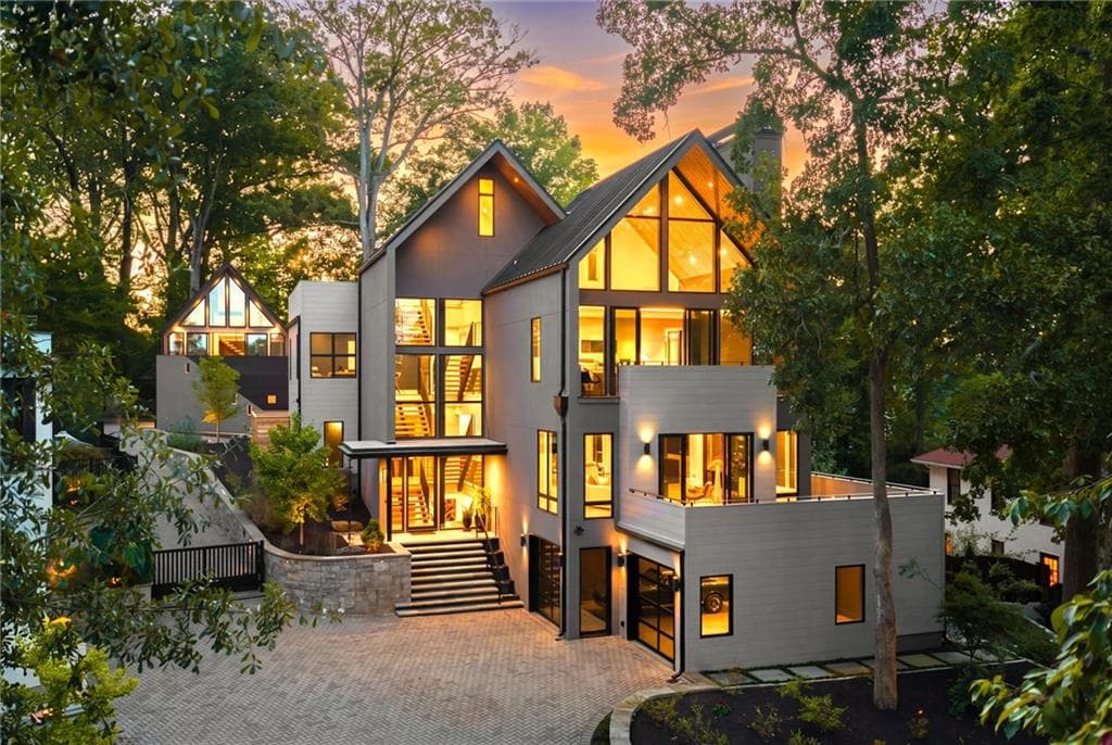 6 bedroom, 9 bathroom, 8,900 sq ft home for sale at 1033 Reeder Circle, Atlanta, GA