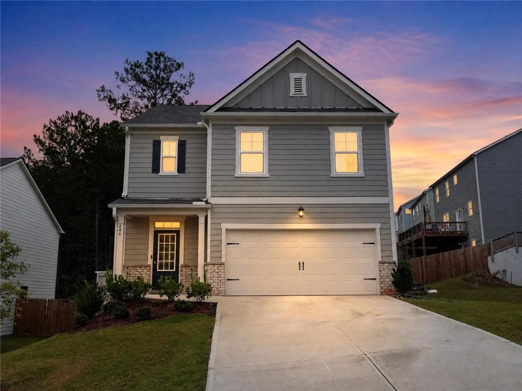 5 bedroom, 3 bathroom, 2,361 sq ft single family residence for sale at 246 White Cedar Drive, Dawsonville, GA 30534