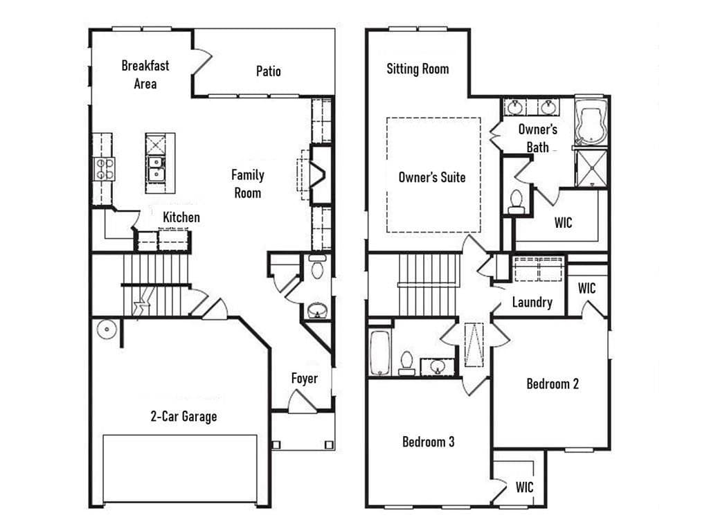 3 bedroom, 3 bathroom, 2,013 sq ft single family residence for rent at 123 Mill Pond Lane, Calhoun, GA 30701 for $1,700 a month — photo 3