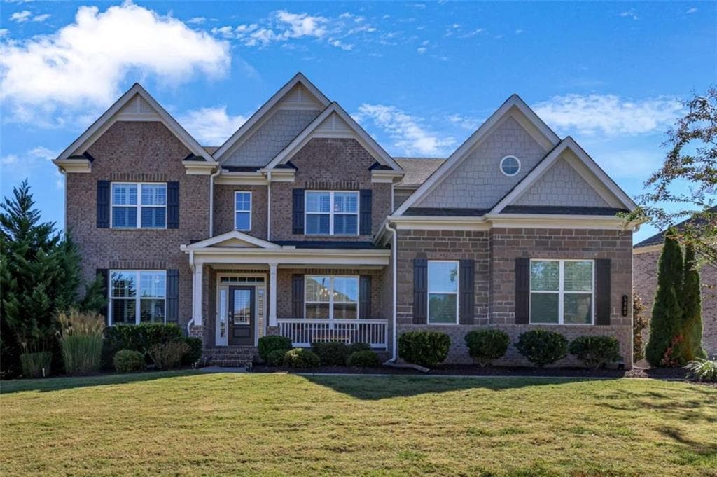 5 bedroom, 4 bathroom, 4,375 sq ft single family residence for sale at 5980 Roxboro Court, Cumming, GA 30040